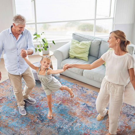 Maval - Abstract Washable Area Rug - view 11