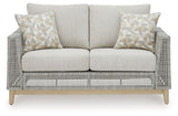 Seton Creek - Gray - 4 Pc. - Lounge Set by Signature Design by Ashley® | Bel Furniture