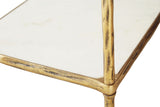 Plattfield - Antique Gold Finish - Bar Cart by Signature Design by Ashley® | Bel Furniture