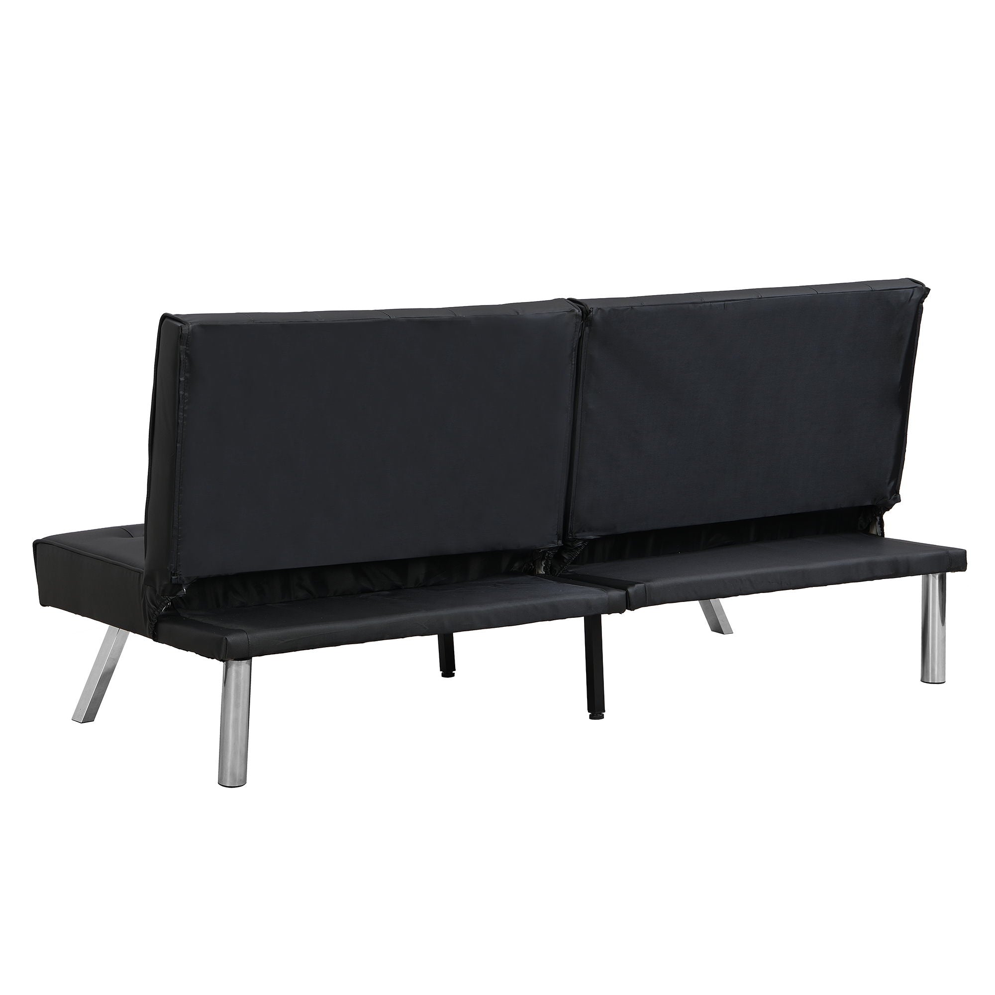 Comfortable Futon Sofa Bed - Black