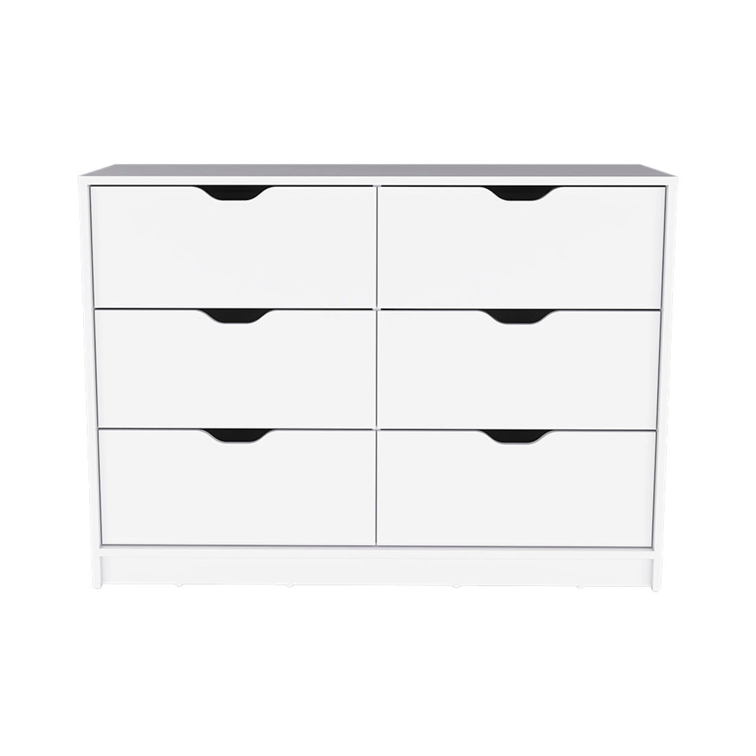 Dresser 4 Drawer - White