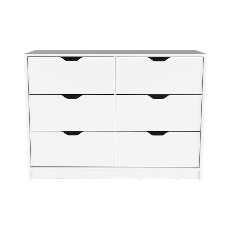 Dresser 4 Drawer - White