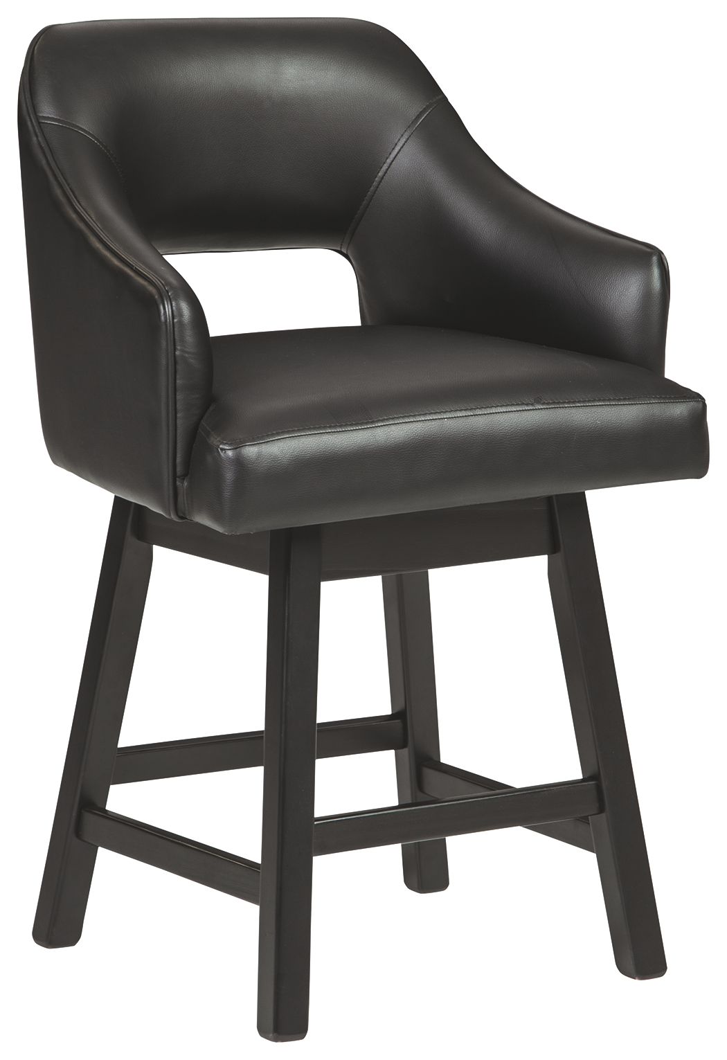 Tallenger - Upholstered Swivel Barstool (Set of 2) by Signature Design by Ashley® | Bel Furniture
