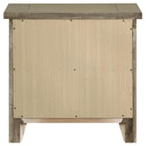 Hazlewood - 2-Drawer Nightstand Bedside Table - Vineyard Oak