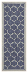 Sunshine - 2'7" X 7'3" Polypropylene Indoor / Outdoor Area Rug Blue by Icona Home Decor | Bel Furniture