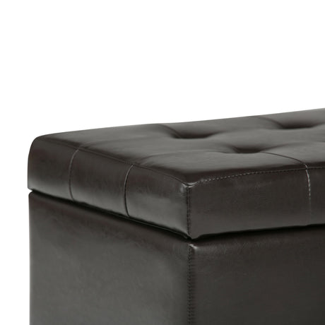Cosmopolitan - Upholstered Storage Ottoman - view 29