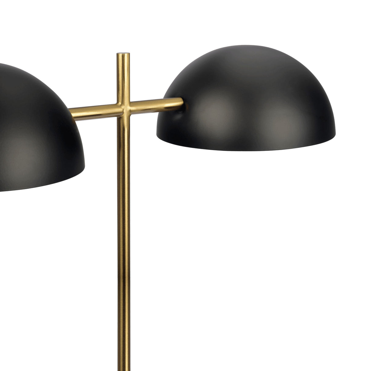 Nova - Hydro Table Lamp With On / Off Switch Double Lamp - Black / Gold / Marble by Ashcroft Furniture | Bel Furniture
