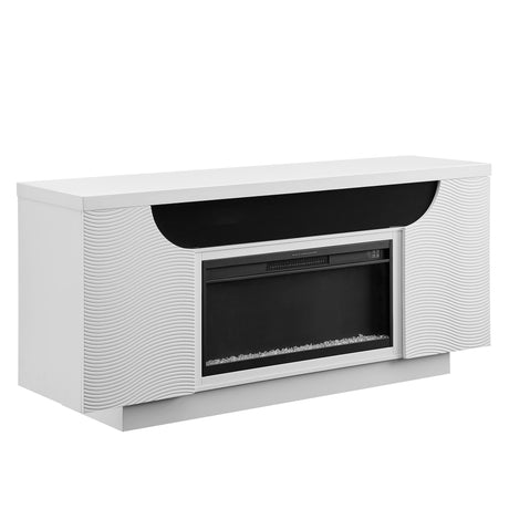 Alessia - Electric Fireplace With Multi Color LED And Flame Settings - view 7
