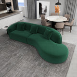 Elijah - Japandi Style Curvy Sectional Sofa