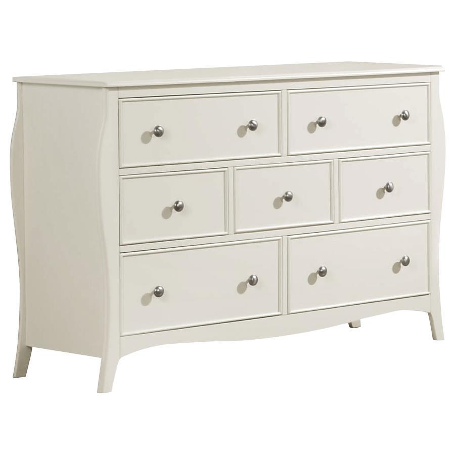 Dominique - 7-Drawer Dresser - Cream White