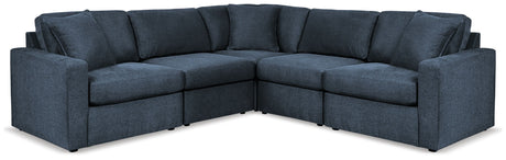 Modmax - Ink - Sectional Blue 5 Pc. Sectional by Signature Design by Ashley® | Bel Furniture