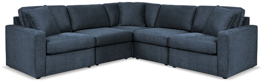 Modmax - Ink - Sectional Blue 5 Pc. Sectional by Signature Design by Ashley® | Bel Furniture