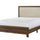 Millie - Upholstery Bed One Box Dark Brown by Crown Mark | Bel Furniture