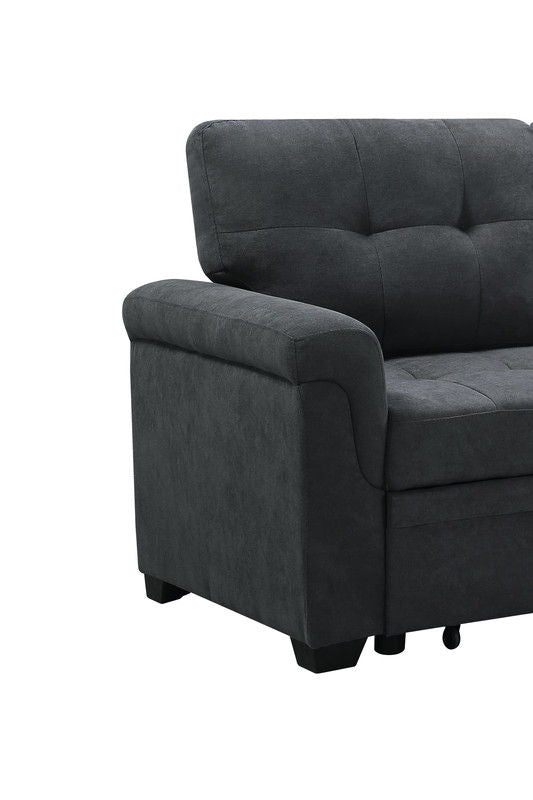 Lucca - Reversible Sectional Sleeper Sofa Chaise With Storage