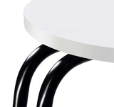 Hilly - 3-Tier Round Accent Side Table - White And Black by Coaster Fine Furniture | Bel Furniture