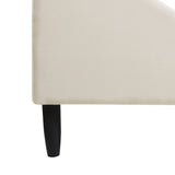 Aspen - Vertical Tufted Modern Headboard Platform Bed Set by Jennifer Taylor Home | Bel Furniture