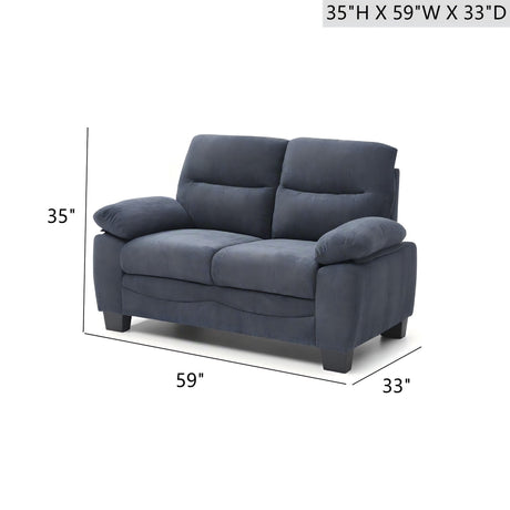 Summerton - Loveseat With Pillow Top Arms And Removable Back - view 4