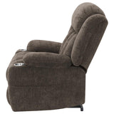 Houston - Upholstered Power Lift Recliner Chair by CoasterEveryday | Bel Furniture