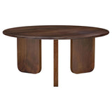 Dale - Round Solid Mango Wood Table by Coaster Fine Furniture | Bel Furniture