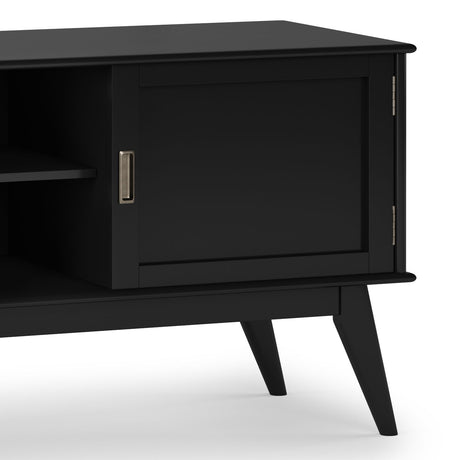 Draper - Handcrafted Mid Century Low TV Media Stand - view 20