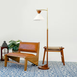 Floor Lamp, Standing Light For Living Room - Brown