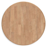 Gesthaven - Round Dining Room Drop Leaf Table by Signature Design by Ashley® | Bel Furniture