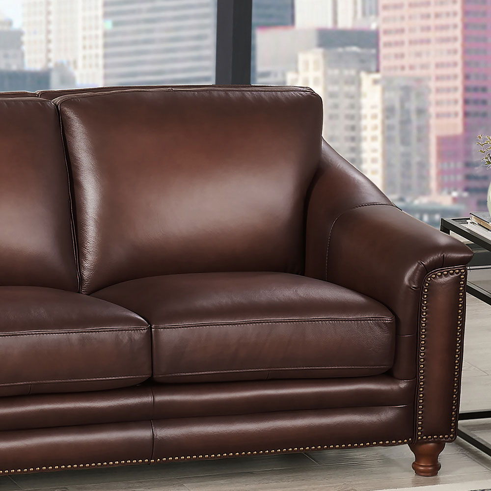 Belfast - Top Grain Leather Sofa Couch