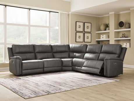 Bleckley - Reclining Sectional - view 9