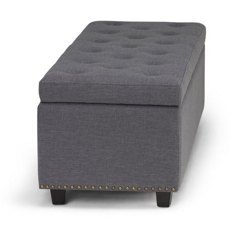 Hamilton - Upholstered Storage Ottoman - view 21