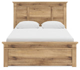 Makidern - Panel Storage Bed With Under Bed Storage Unit
