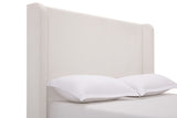 Harper - Tall Headboard Upholstered Bed / High Headboard / Elegant Simplicity / No Box Spring Needed