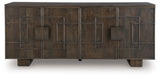 Cato - Accent Cabinet - Dark Brown
