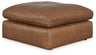 Emilia - Oversized Accent Ottoman Light Brown by Signature Design by Ashley® | Bel Furniture