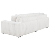Jacana - Corduroy Upholstered Dual Power Chaise Sofa