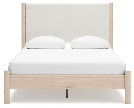 Cadmori - Upholstered Panel Bed by Signature Design by Ashley® | Bel Furniture