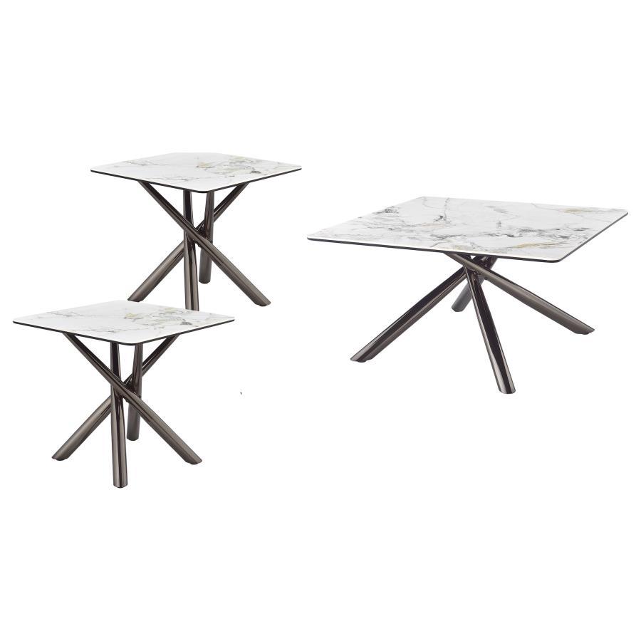 Carvell - Coffee Table Set by Coaster Fine Furniture | Bel Furniture