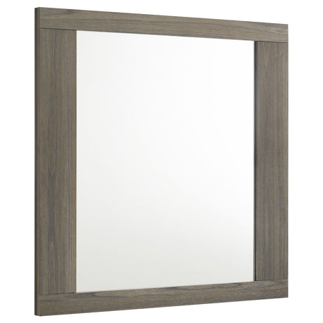Fenwick - Dresser Mirror - - Gray Oak by Coaster Fine Furniture | Bel Furniture