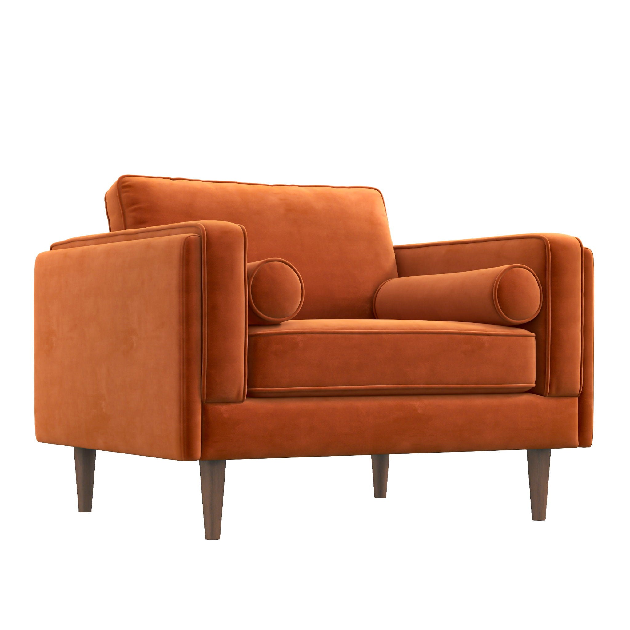 Amber - Velvet Lounge Chair