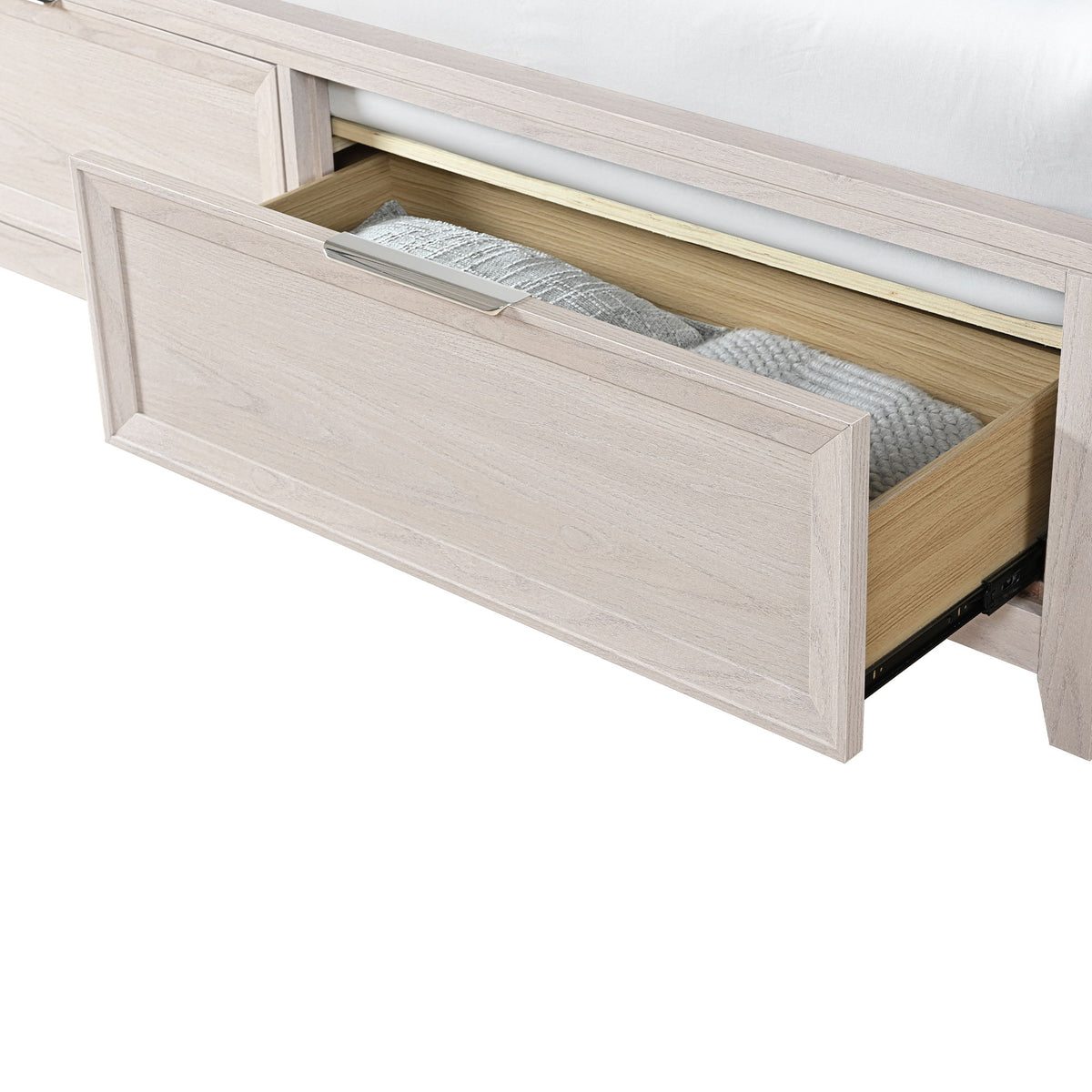 Melissa - Storage Bed With Padded Headboard