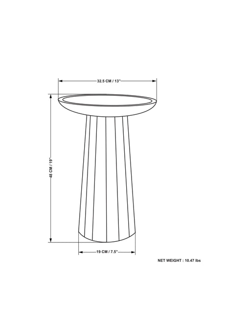 Dayton - Handcrafted Wooden Accent Table - view 10