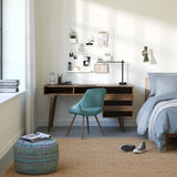 Clarkson - Desk With Side Drawers - Rustic Natural Aged Brown by Simpli-Home | Bel Furniture