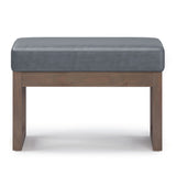 Milltown - Upholstered Ottoman Bench