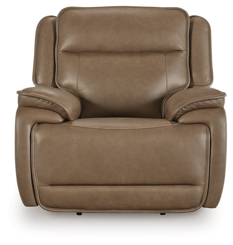 Glencroft - Power Recliner / Adjustable Headrest - Sahara - view 6