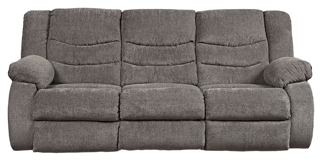 Tulen - Reclining Sofa Gray by Signature Design by Ashley® | Bel Furniture