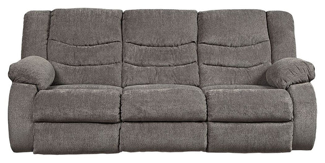 Tulen - Reclining Sofa Gray by Signature Design by Ashley® | Bel Furniture