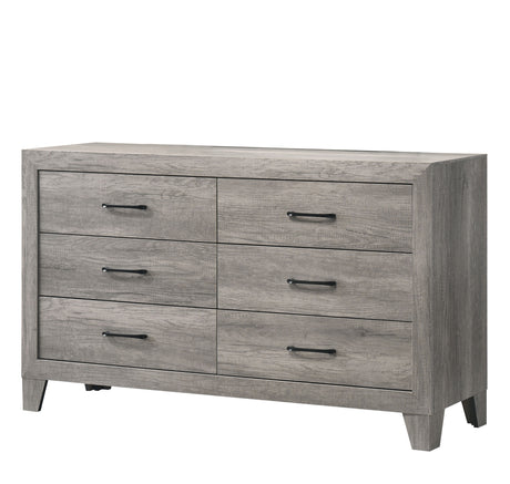 Hopkins - Dresser Gray by Crown Mark | Bel Furniture