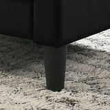 Hale - Velvet Accent Armchair With Tufting by Lilola Home | Bel Furniture