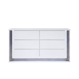 Moon - 5 Pieces Bedroom Set With LED Accent