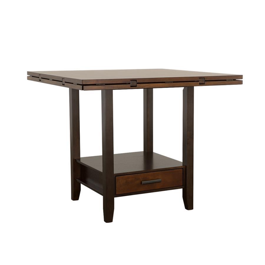 Sanford - Extension Leaf Counter Dining Table - Espresso