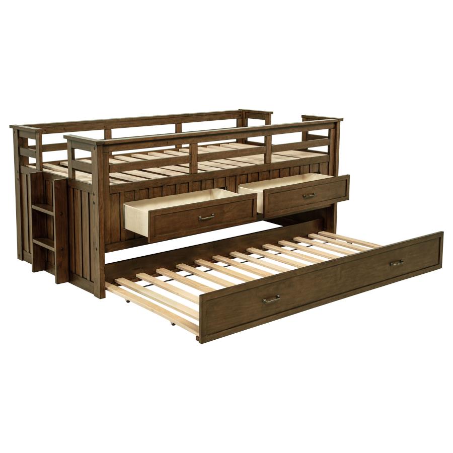 Carlsbad Wood Captains Bed With Trundle